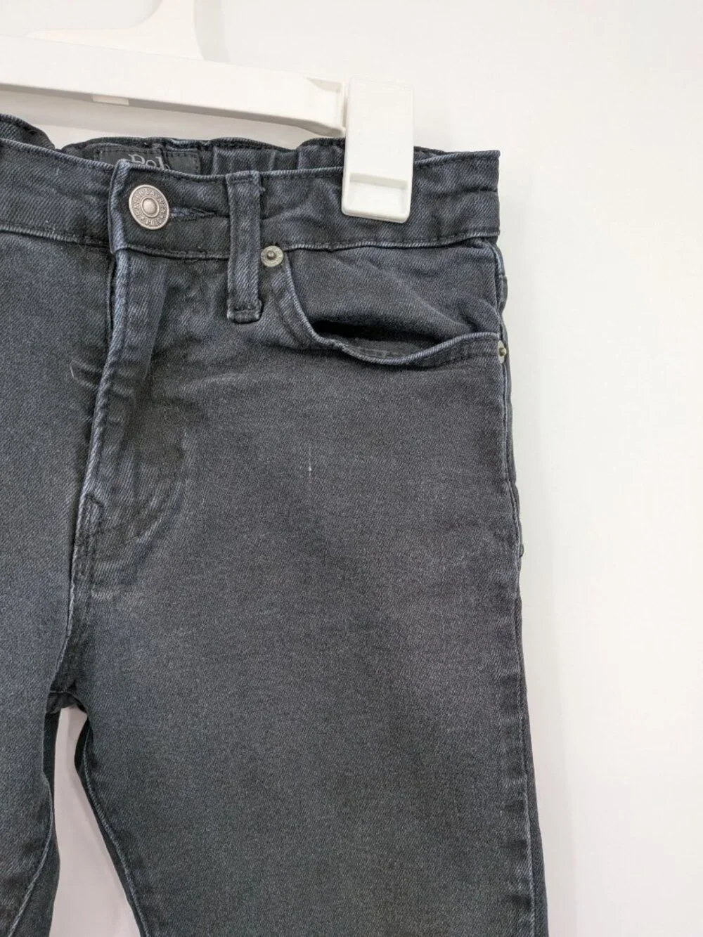 Polo Ralph Lauren Hampton Straight Jeans Stretch Was Adjustable Waist Boys Sz 10